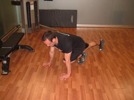 Circuit Training Single Leg Exercie